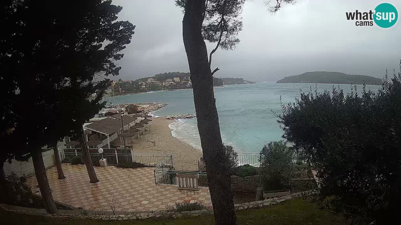 Spletna kamera Lumbarda – Plaža Prvi Žal – Korčula