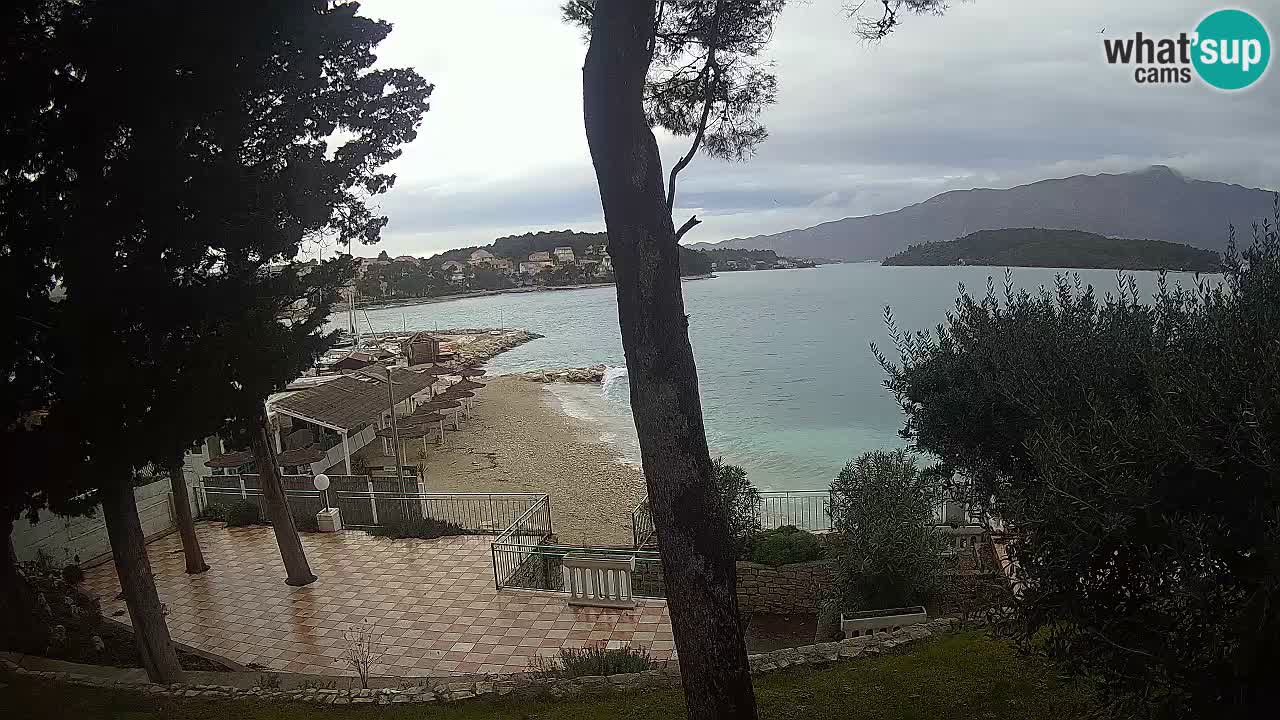 Webcam Lumbarda – Prvi Žal Strand – Korčula