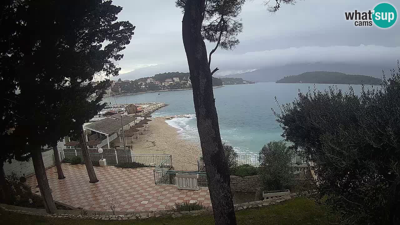 Webcam live Lumbarda – Plage Prvi Žal – Korčula