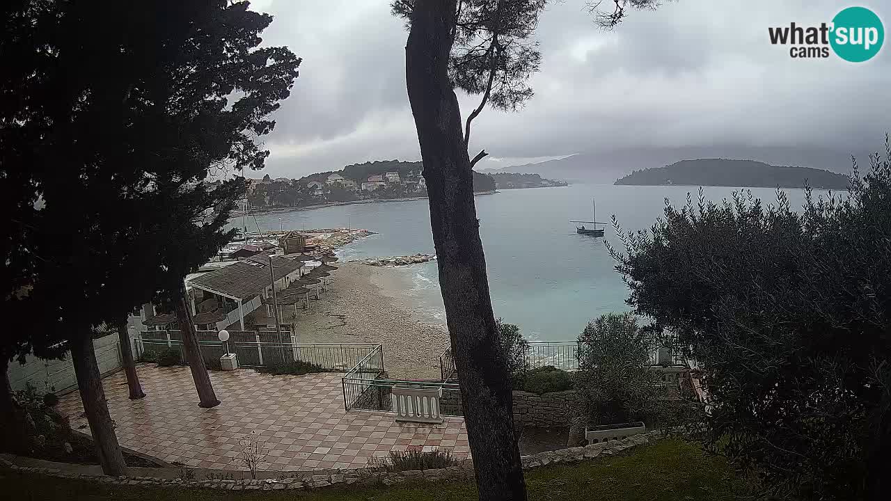 Webcam Lumbarda – Prvi Žal beach – Korčula