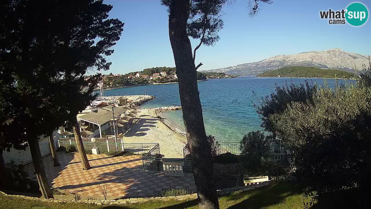 Webcam Lumbarda – Prvi Žal Strand – Korčula
