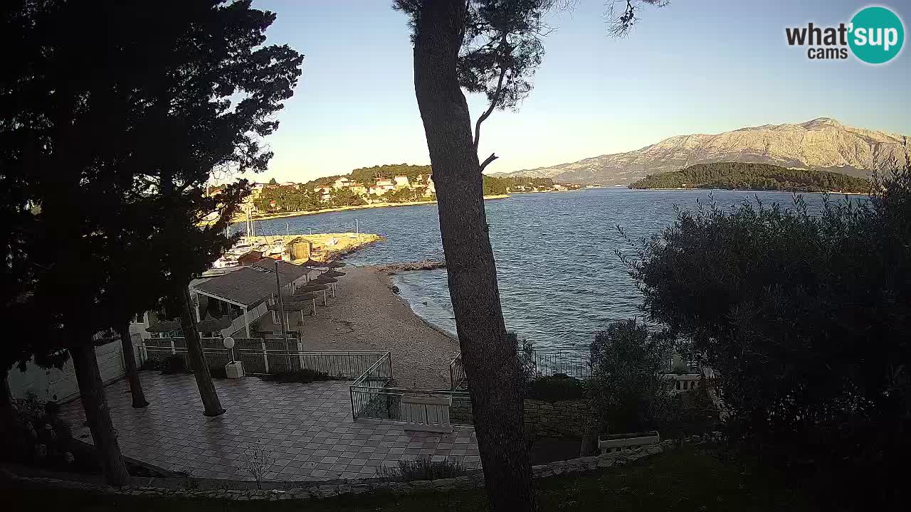 Webcam Lumbarda – Prvi Žal Strand – Korčula