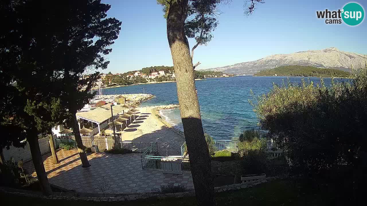Web kamera Lumbarda – Plaža Prvi Žal – Korčula