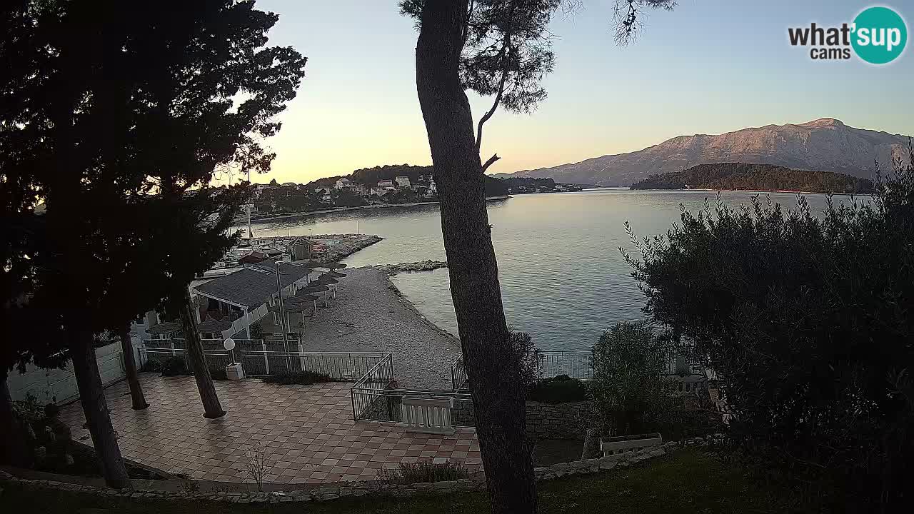 Webcam Lumbarda – Prvi Žal Strand – Korčula