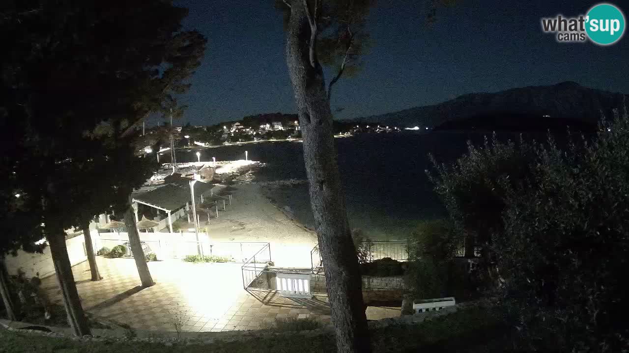 Webcam live Lumbarda – Plage Prvi Žal – Korčula