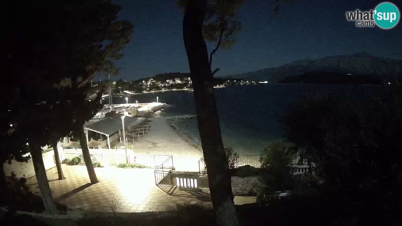Camera en vivo Lumbarda – Playa Prvi Žal – Korčula