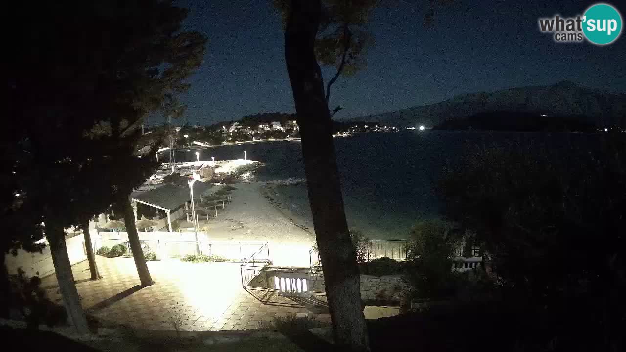 Livecam Lumbarda – Spiaggia Prvi Žal – Korčula