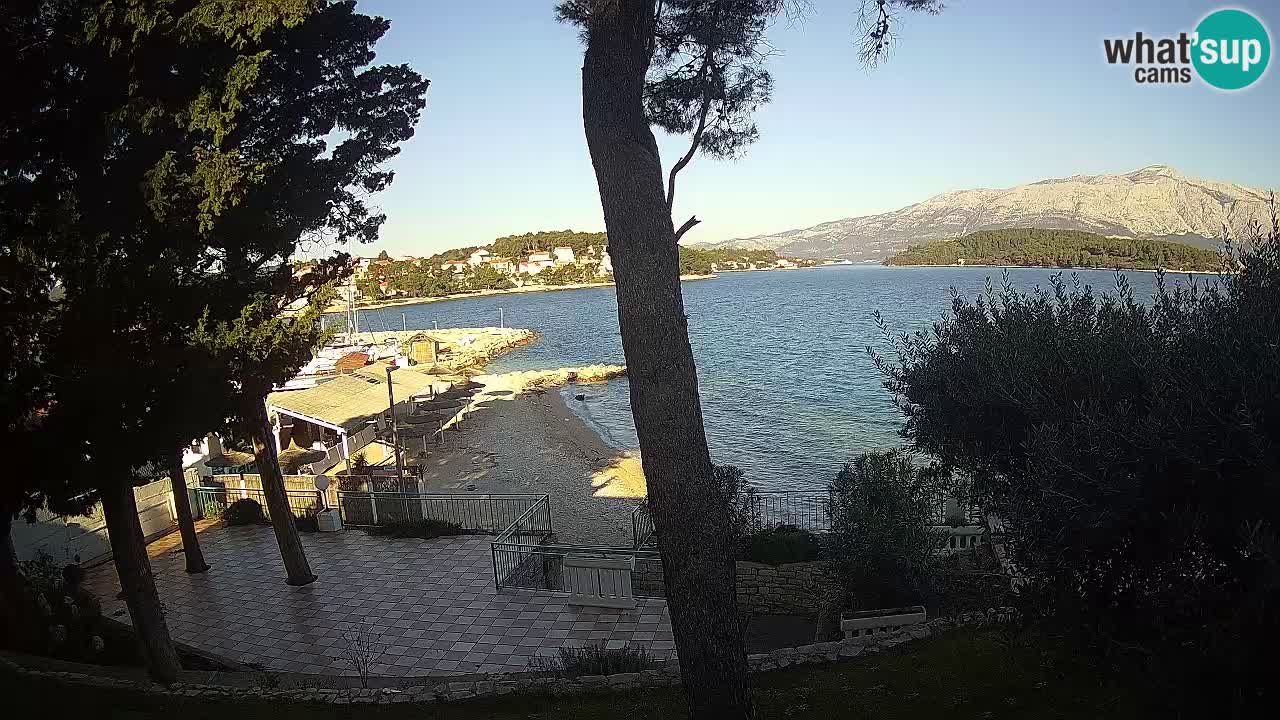 Webcam Lumbarda – Prvi Žal Strand – Korčula