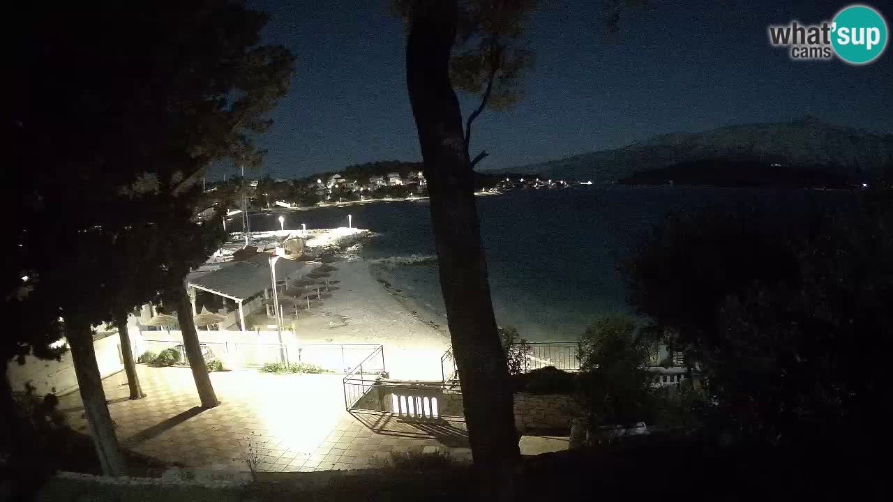 Webcam Lumbarda – Prvi Žal beach – Korčula