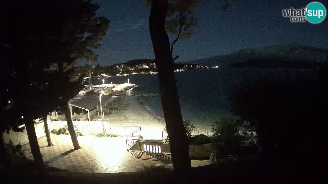 Webcam live Lumbarda – Plage Prvi Žal – Korčula