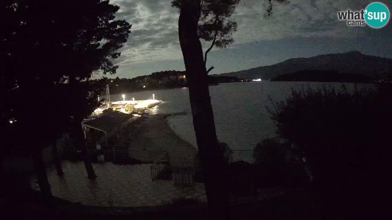 Camera en vivo Lumbarda – Playa Prvi Žal – Korčula