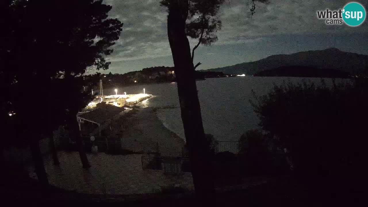 Webcam Lumbarda – Prvi Žal beach – Korčula