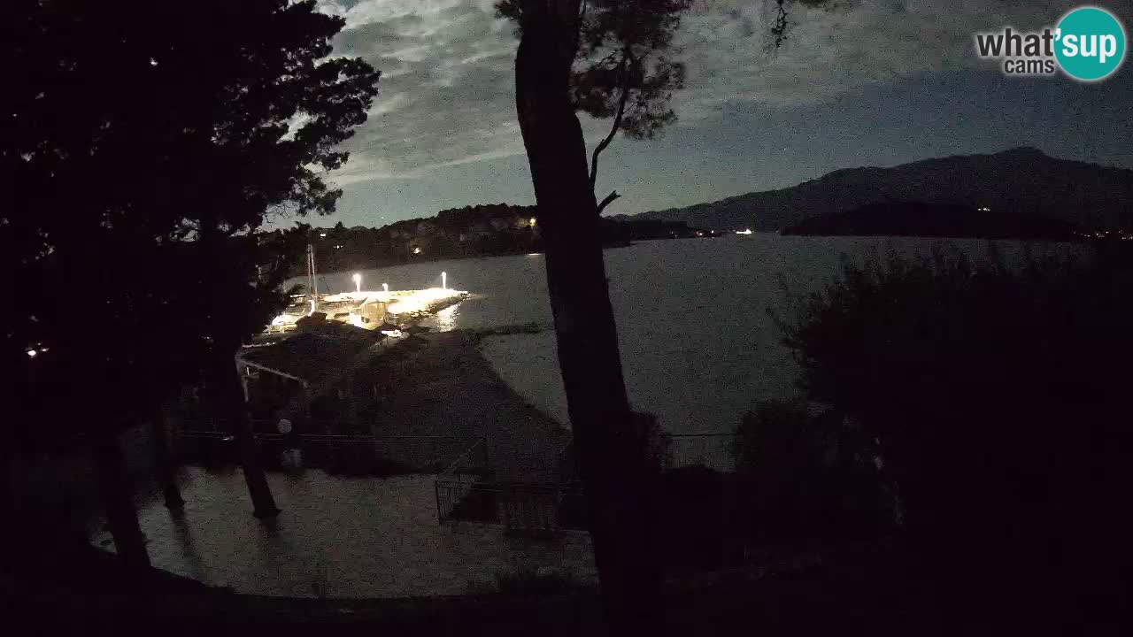 Livecam Lumbarda – Spiaggia Prvi Žal – Korčula