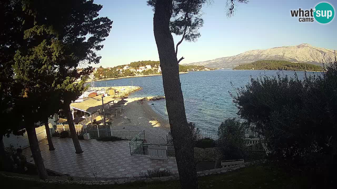 Webcam Lumbarda – Prvi Žal beach – Korčula