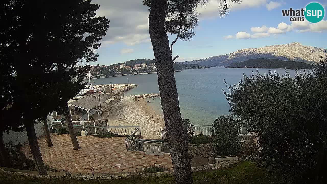 Webcam Lumbarda – Prvi Žal Strand – Korčula