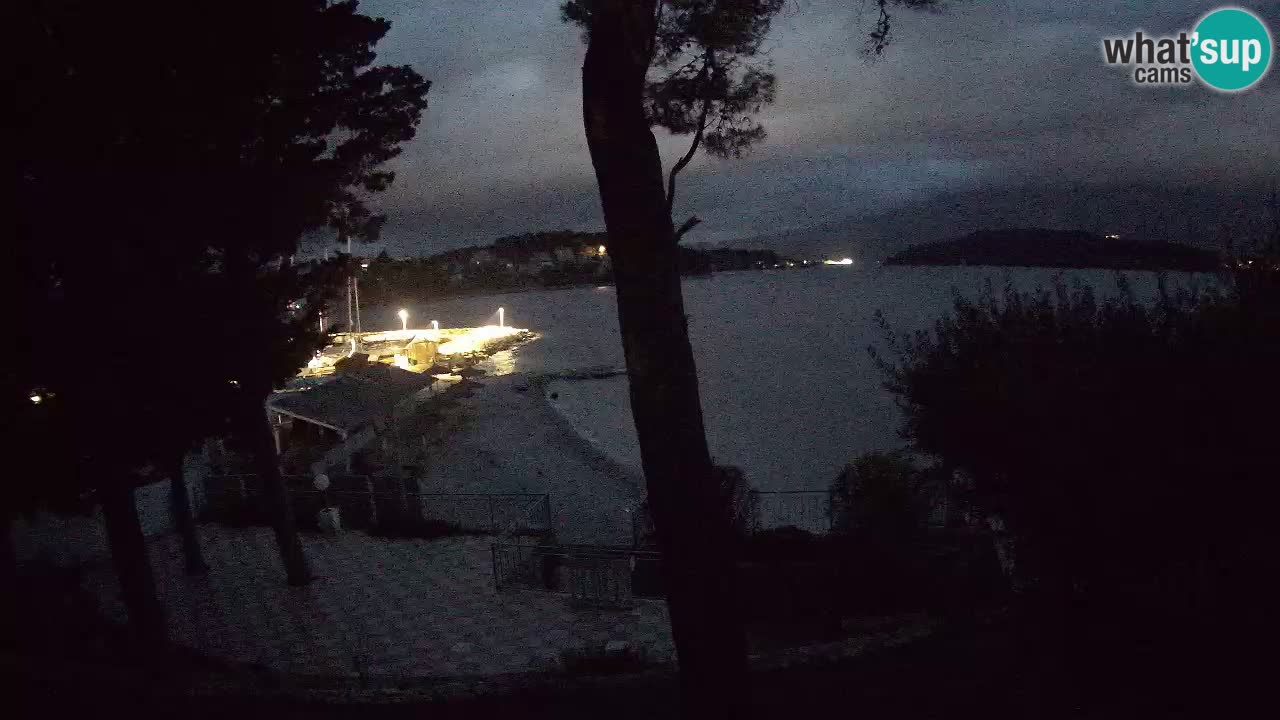 Livecam Lumbarda – Spiaggia Prvi Žal – Korčula