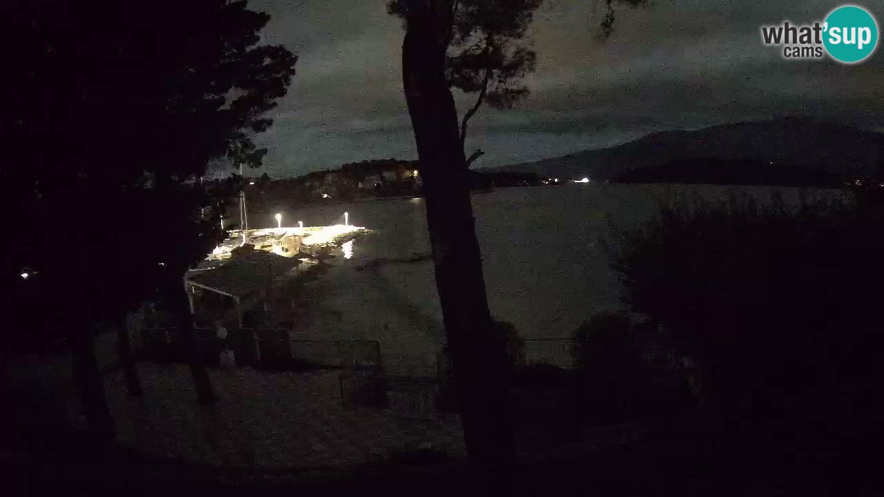 Livecam Lumbarda – Spiaggia Prvi Žal – Korčula