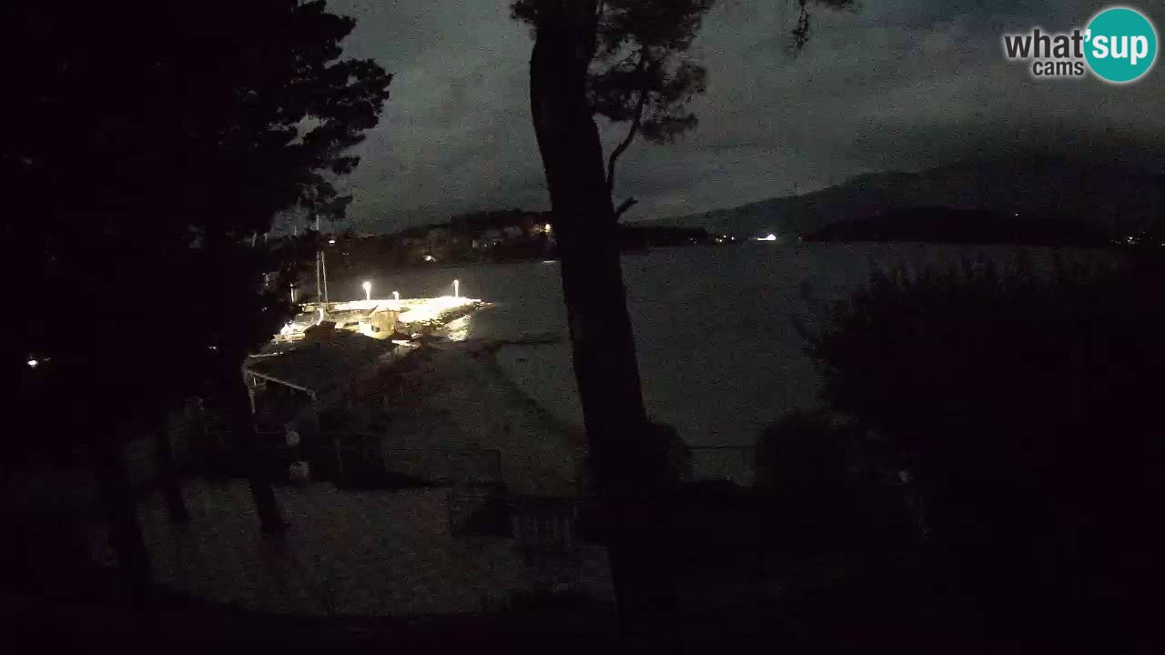 Camera en vivo Lumbarda – Playa Prvi Žal – Korčula