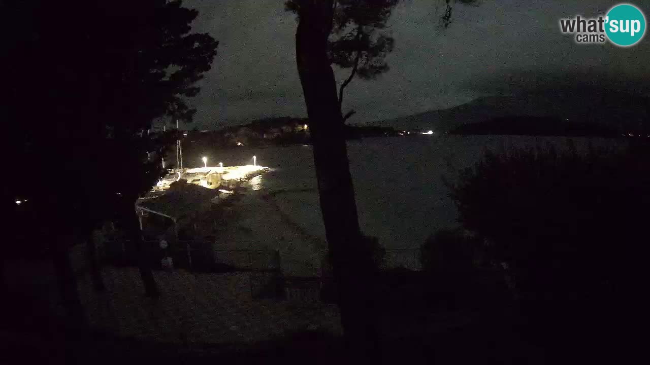 Web kamera Lumbarda – Plaža Prvi Žal – Korčula