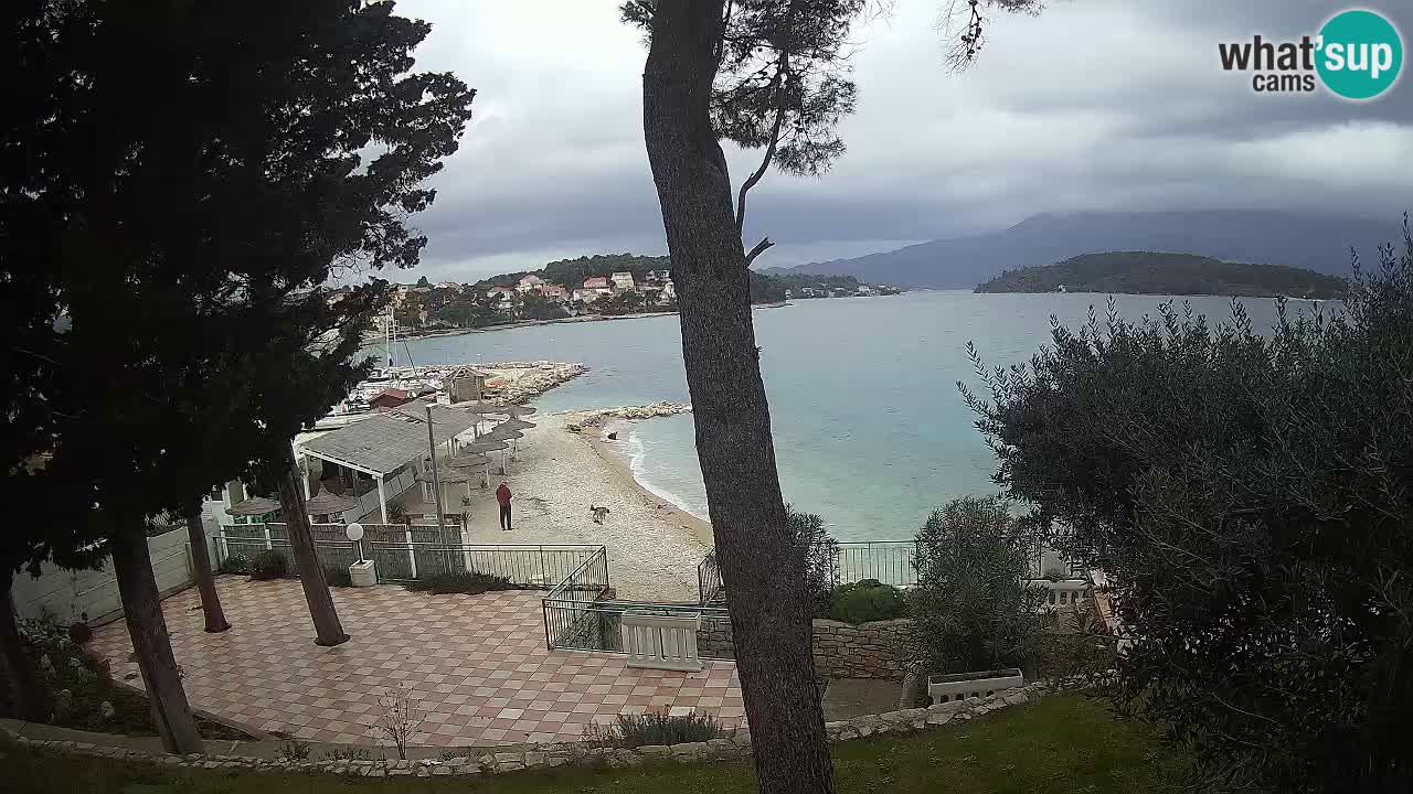 Livecam Lumbarda – Spiaggia Prvi Žal – Korčula