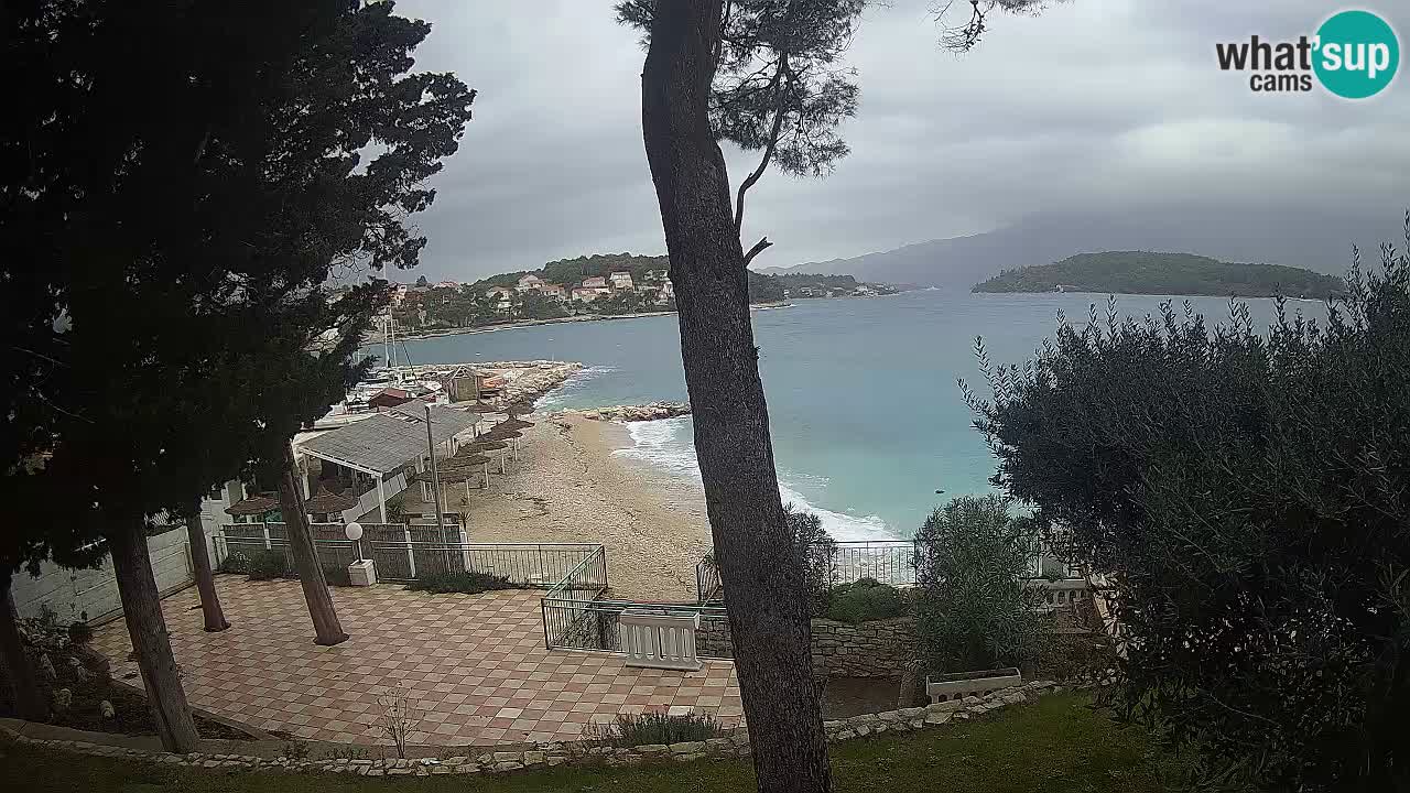 Webcam live Lumbarda – Plage Prvi Žal – Korčula