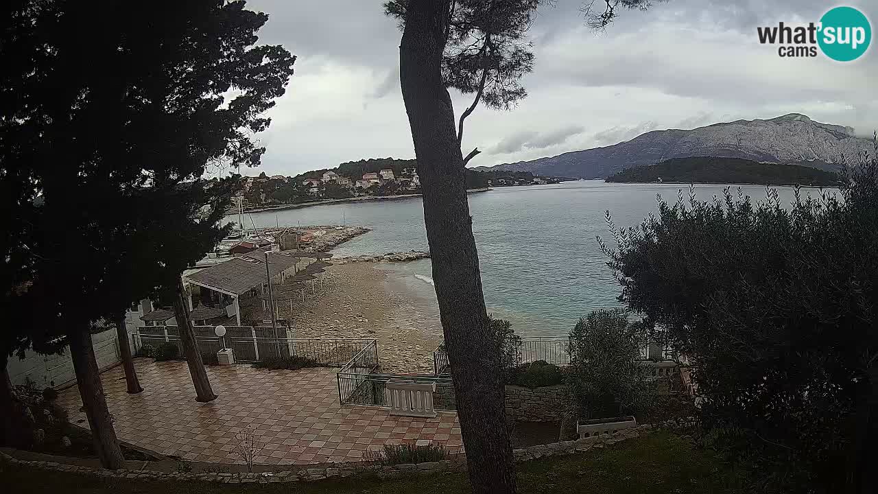 Webcam Lumbarda – Prvi Žal Strand – Korčula