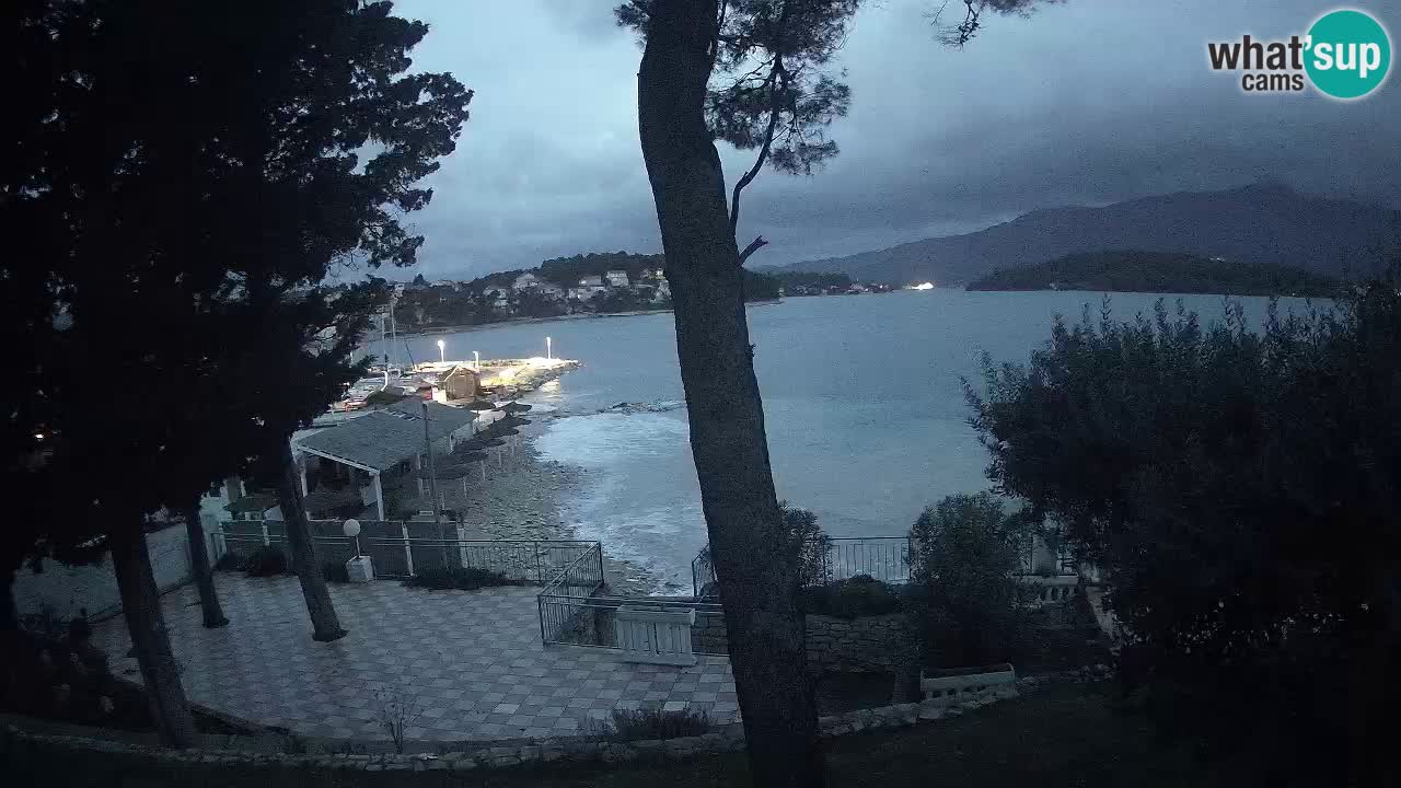 Webcam Lumbarda – Prvi Žal beach – Korčula