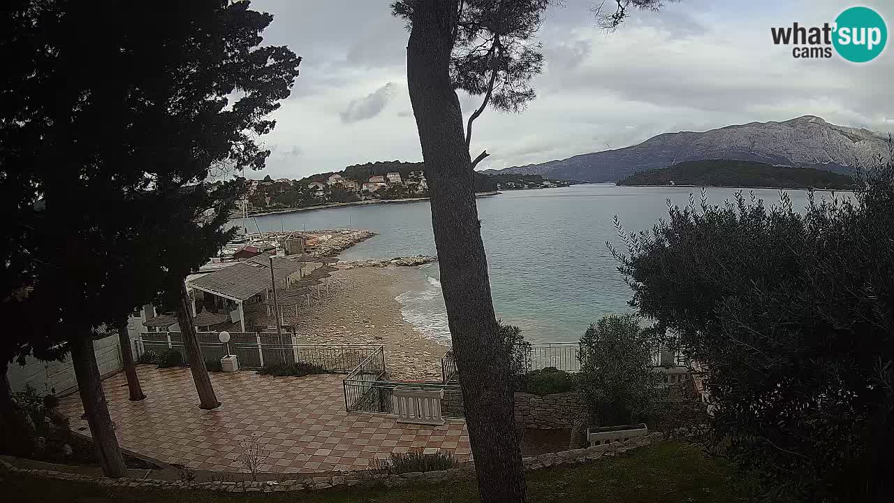 Webcam Lumbarda – Prvi Žal Strand – Korčula