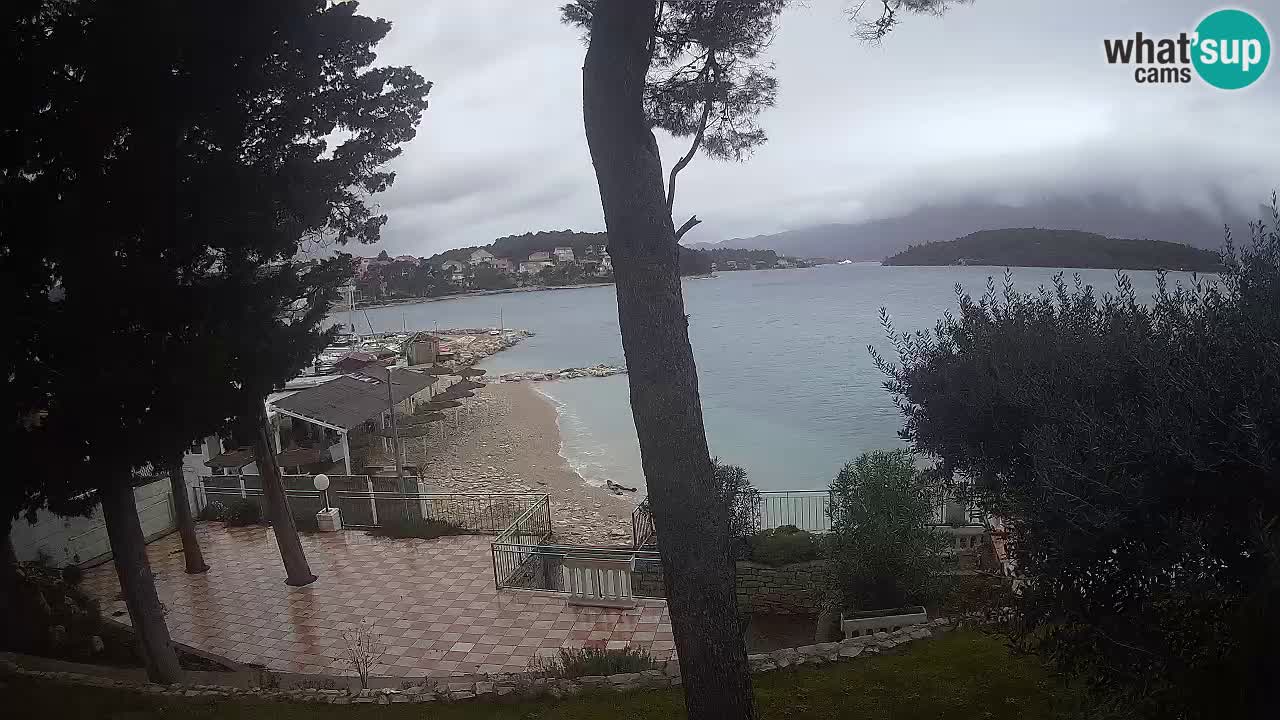 Livecam Lumbarda – Spiaggia Prvi Žal – Korčula
