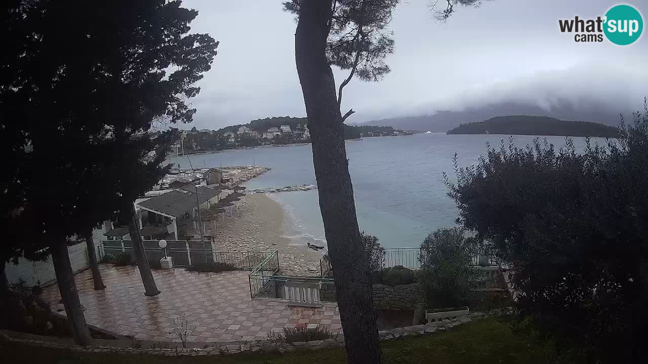 Web kamera Lumbarda – Plaža Prvi Žal – Korčula