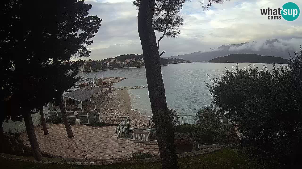 Webcam Lumbarda – Prvi Žal Strand – Korčula