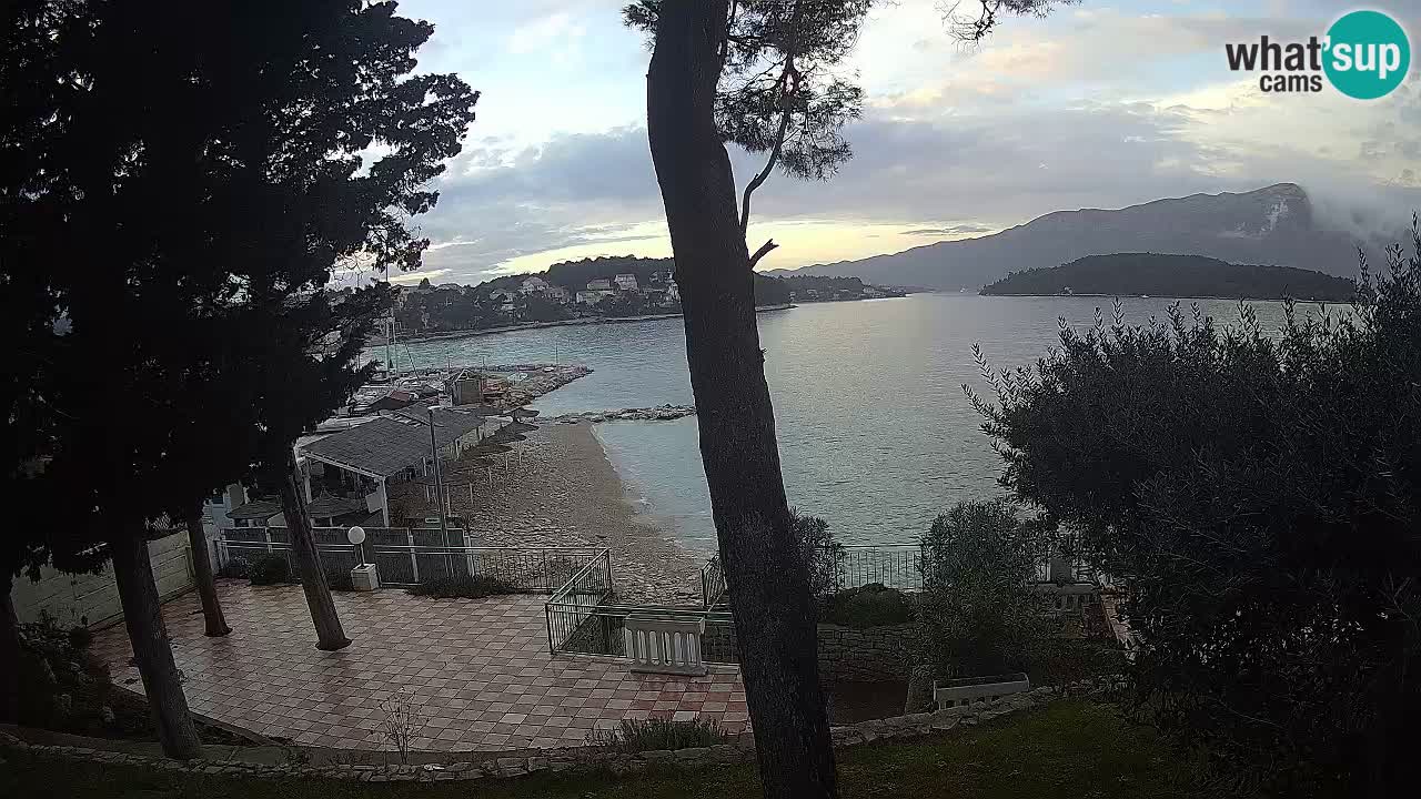 Webcam Lumbarda – Prvi Žal beach – Korčula