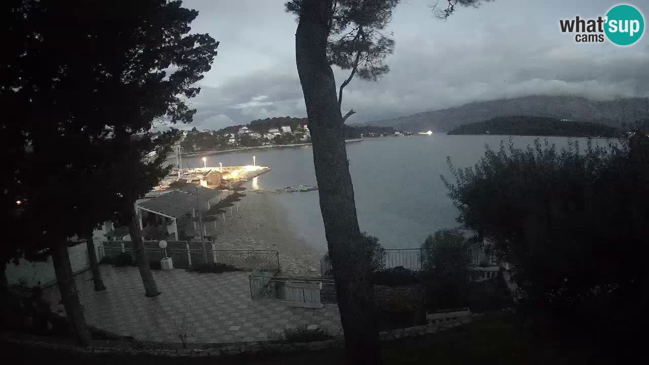 Camera en vivo Lumbarda – Playa Prvi Žal – Korčula