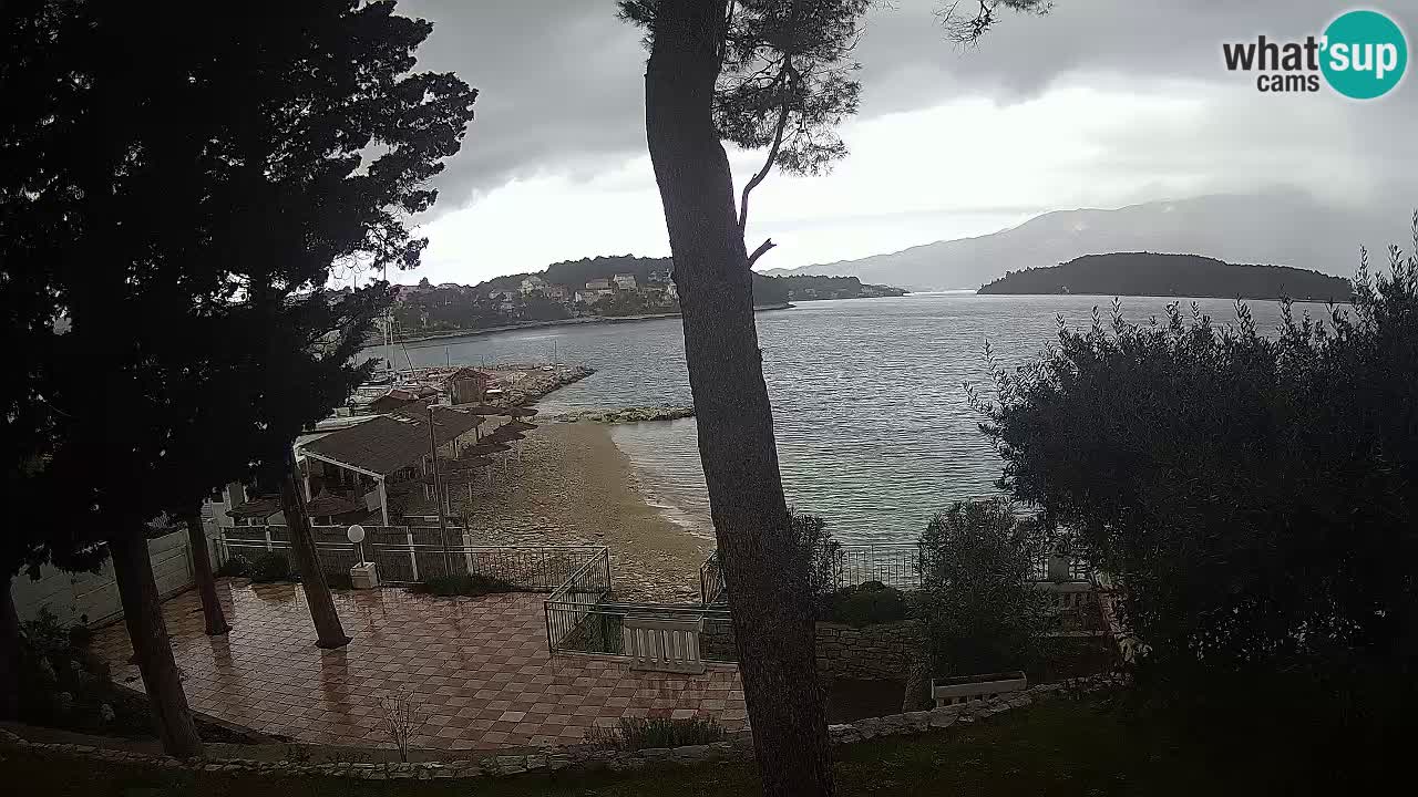 Webcam live Lumbarda – Plage Prvi Žal – Korčula