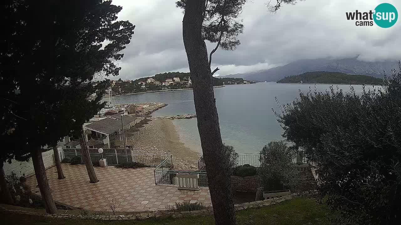 Webcam Lumbarda – Prvi Žal Strand – Korčula