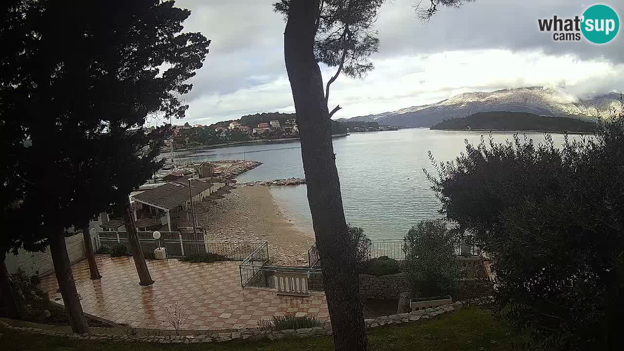 Web kamera Lumbarda – Plaža Prvi Žal – Korčula