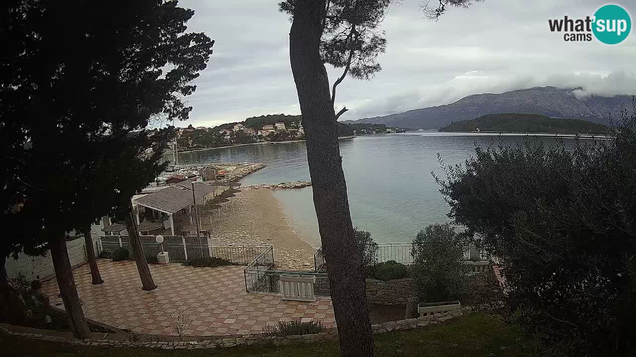Webcam Lumbarda – Prvi Žal Strand – Korčula