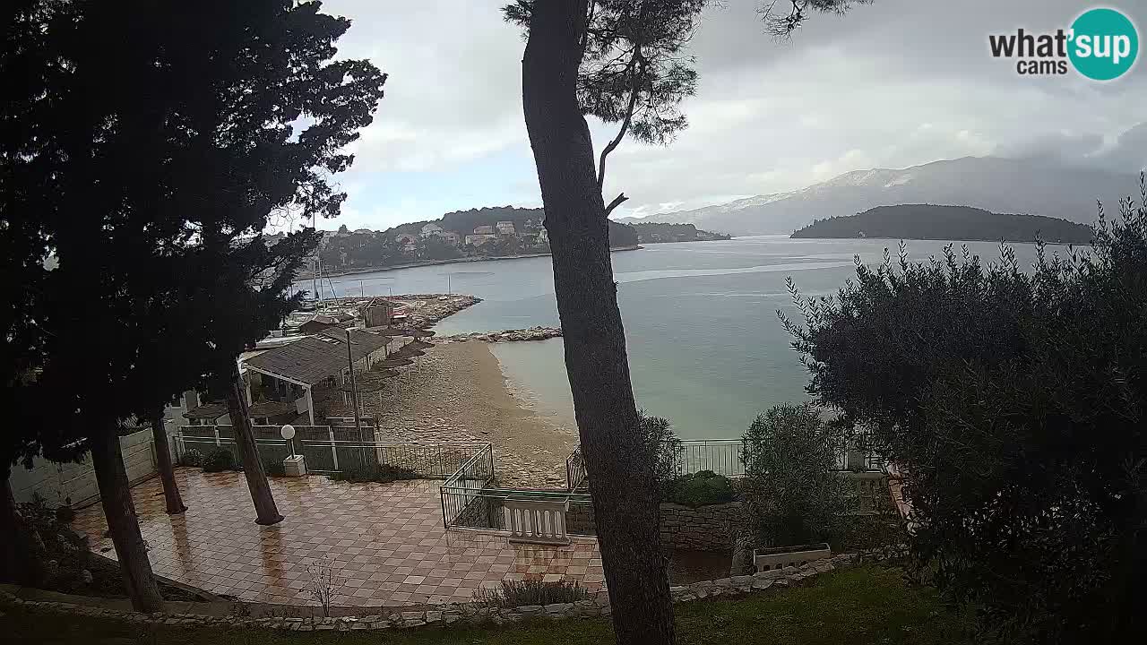 Webcam live Lumbarda – Plage Prvi Žal – Korčula