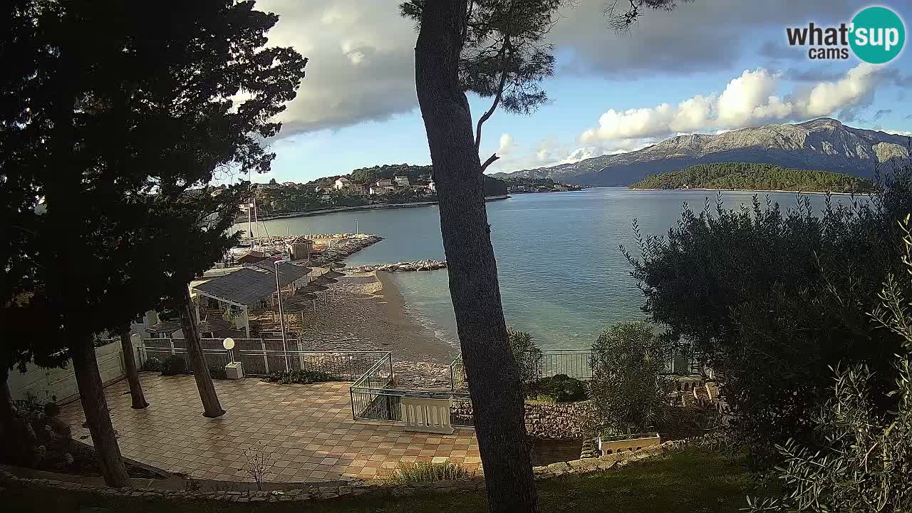 Webcam Lumbarda – Prvi Žal Strand – Korčula
