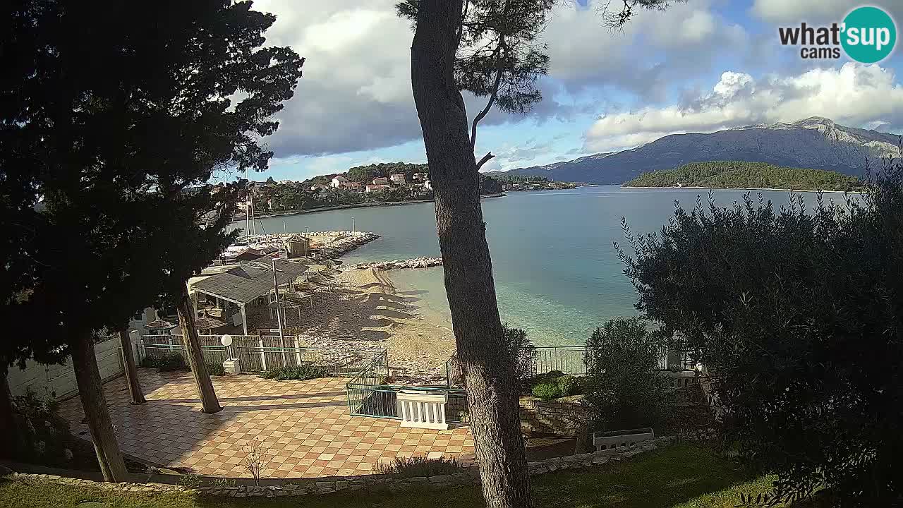 Webcam Lumbarda – Prvi Žal Strand – Korčula