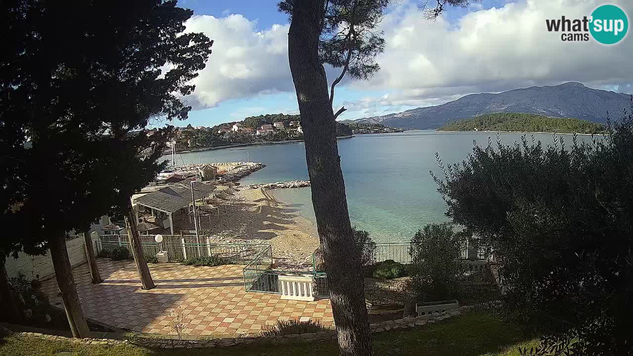 Webcam Lumbarda – Prvi Žal Strand – Korčula