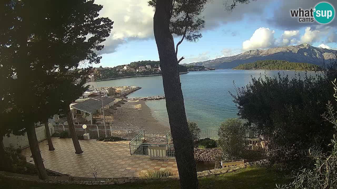 Webcam Lumbarda – Prvi Žal beach – Korčula