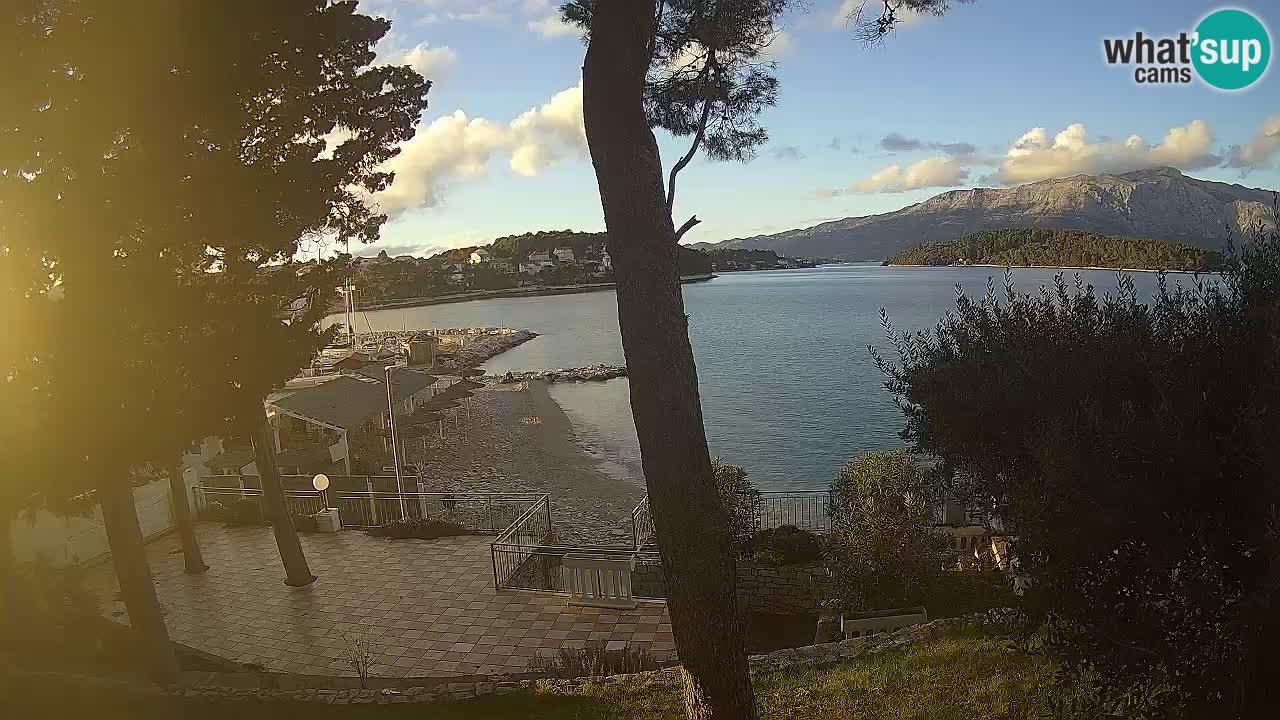 Camera en vivo Lumbarda – Playa Prvi Žal – Korčula