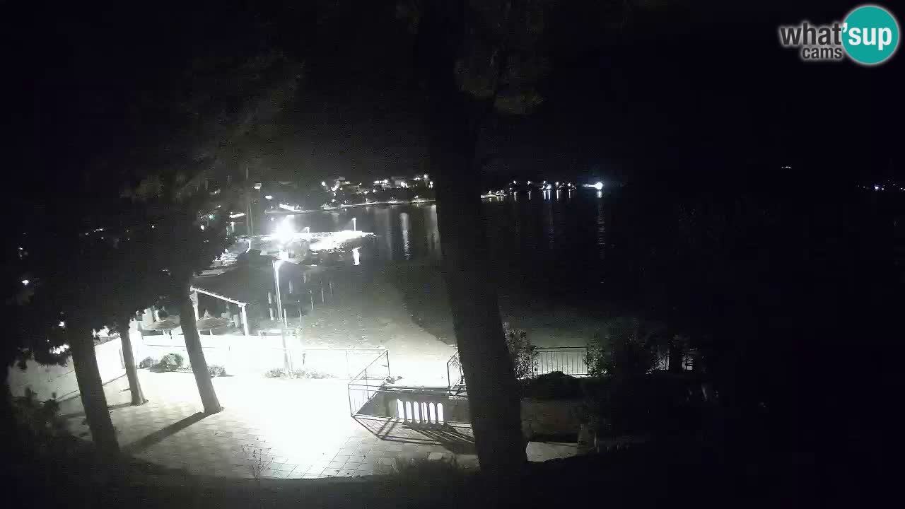 Spletna kamera Lumbarda – Plaža Prvi Žal – Korčula