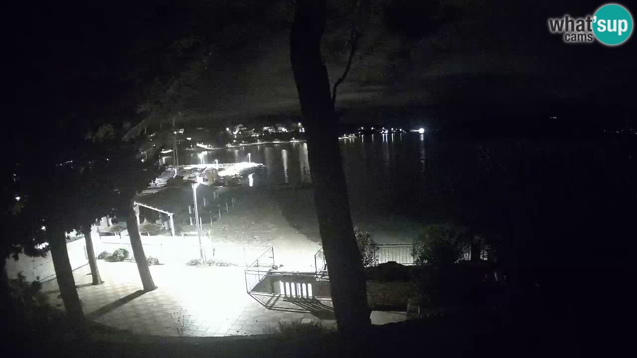 Webcam live Lumbarda – Plage Prvi Žal – Korčula