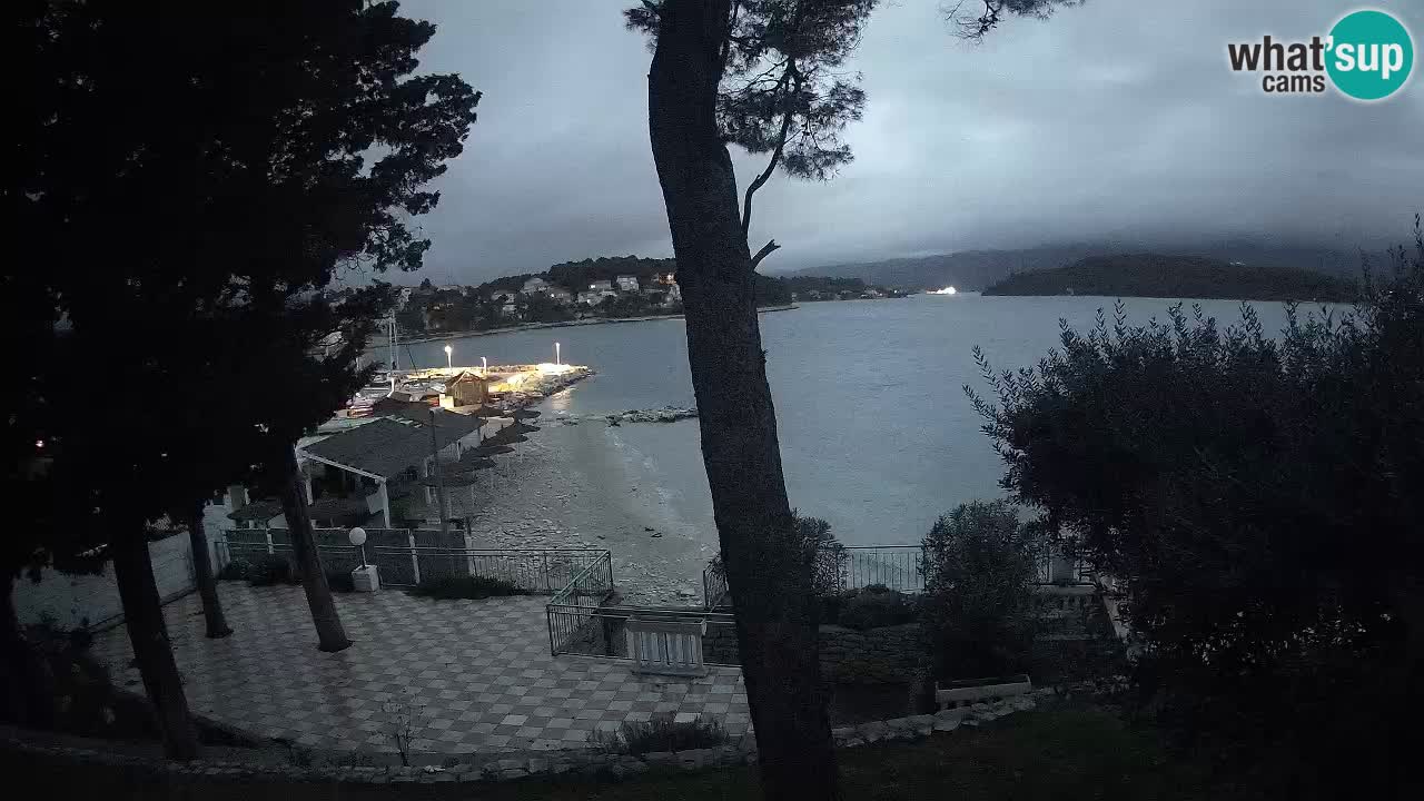 Web kamera Lumbarda – Plaža Prvi Žal – Korčula