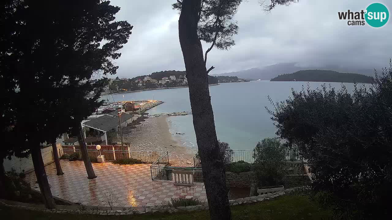 Webcam Lumbarda – Prvi Žal beach – Korčula