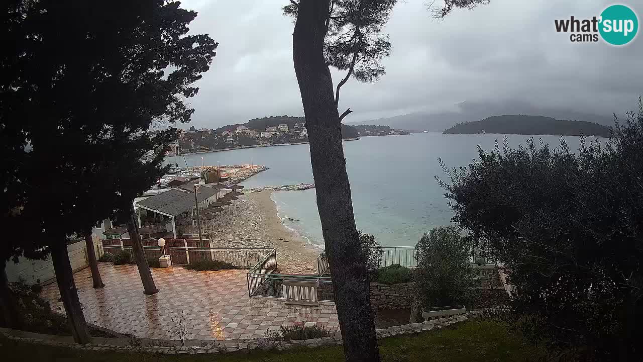 Spletna kamera Lumbarda – Plaža Prvi Žal – Korčula