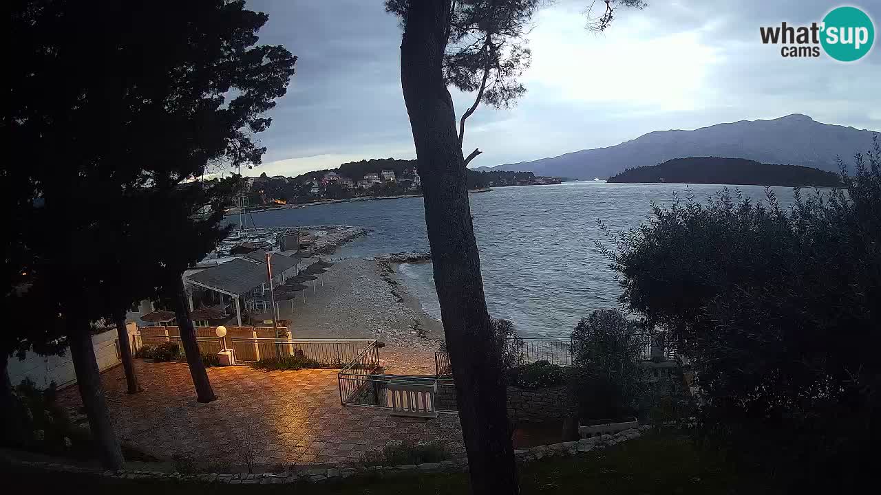 Webcam Lumbarda – Prvi Žal Strand – Korčula