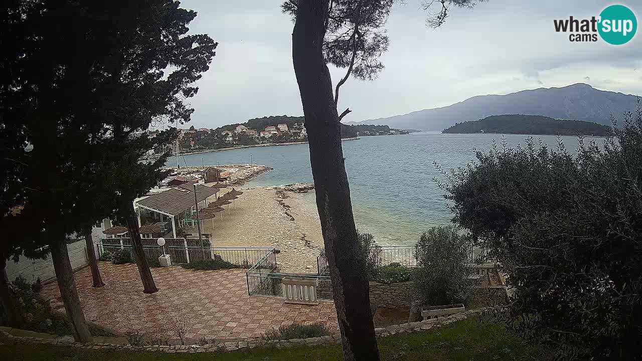 Webcam Lumbarda – Prvi Žal beach – Korčula